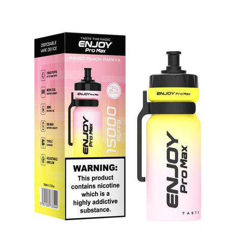 Shop Enjoy Pro Max 15000 Disposable Vape Box of 10 - Enjoy Pro Max 15000 Puffs Disposable Vape Device Box of 10 - #Simbavapeswholesale# - Vape Blaze