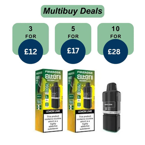 Shop Firerose Alter 7000 Prefilled Pods Refill - Firerose Alter 7000 Prefilled Pods Refill - Vape Blaze