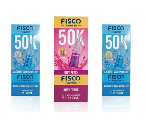 Shop Fisco angel 50k prefilled pod vape kit - Fisco angel 50k prefilled pod vape kit - Vape Blaze