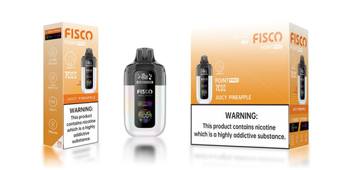 Shop Fisco Point Pro 7000 Disposable Box of 5 - Fisco Point Pro 7000 Disposable Box of 5 - Vape Blaze
