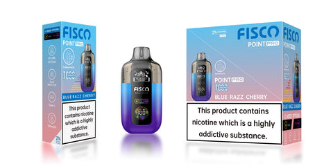 Shop Fisco Point Pro 7000 Disposable Box of 5 - Fisco Point Pro 7000 Disposable Box of 5 - Vape Blaze
