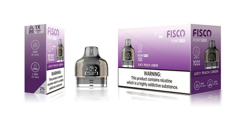Shop Fisco Point Pro 7000 Replacement Pods Pack of 5 - Fisco Point Pro 7000 Replacement Pods Pack of 5 - Mcr Vape Distro - Vape Blaze