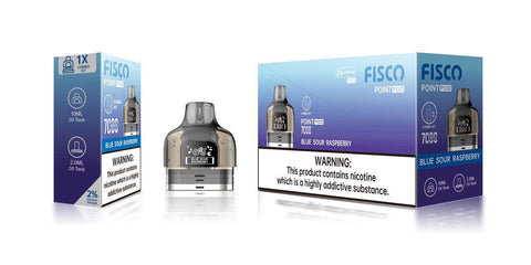 Shop Fisco Point Pro 7000 Replacement Pods Pack of 5 - Fisco Point Pro 7000 Replacement Pods Pack of 5 - Mcr Vape Distro - Vape Blaze