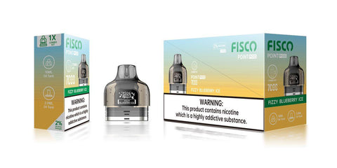 Shop Fisco Point Pro 7000 Replacement Pods Pack of 5 - Fisco Point Pro 7000 Replacement Pods Pack of 5 - Mcr Vape Distro - Vape Blaze