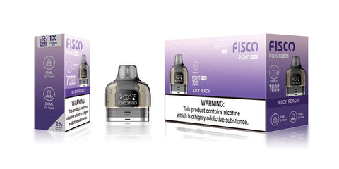 Shop Fisco Point Pro 7000 Replacement Pods Pack of 5 - Fisco Point Pro 7000 Replacement Pods Pack of 5 - Mcr Vape Distro - Vape Blaze