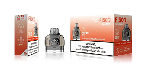 Shop Fisco Point Pro 7000 Replacement Pods Pack of 5 - Fisco Point Pro 7000 Replacement Pods Pack of 5 - Mcr Vape Distro - Vape Blaze