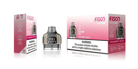Shop Fisco Point Pro 7000 Replacement Pods Pack of 5 - Fisco Point Pro 7000 Replacement Pods Pack of 5 - Mcr Vape Distro - Vape Blaze