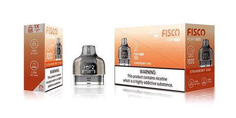 Shop Fisco Point Pro 7000 Replacement Pods Pack of 5 - Fisco Point Pro 7000 Replacement Pods Pack of 5 - Mcr Vape Distro - Vape Blaze