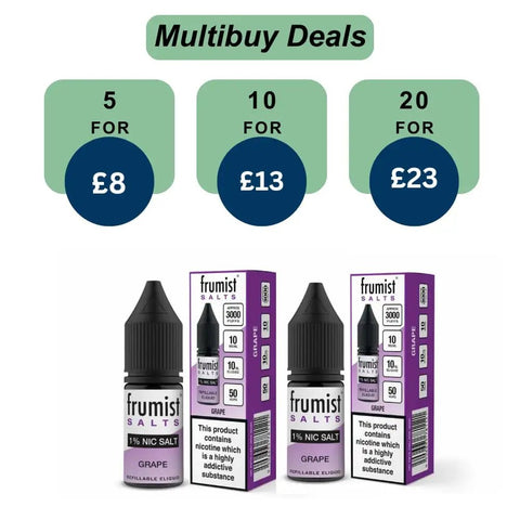 Shop Frumist Bar Salt Nic Salts 10ml E - Liquid - Frumist Bar Salt Nic Salts 10ml E - Liquid - Vape Blaze
