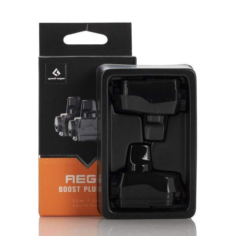 Shop Geek Vape Aegis Boost Plus Replacement Pods - Pack of 2 - Geek Vape Aegis Boost Plus Replacement Pods - Pack of 2 - Vape Blaze