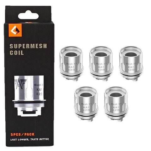 Shop Geek Vape Super Mesh X2 And X1 0.20 ohm - Coils - 5pack - Geek Vape Super Mesh X2 And X1 0.20 ohm - Coils - 5pack - Vape Blaze