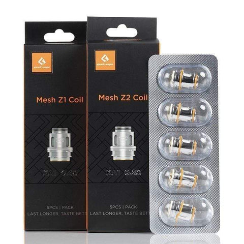 Shop Geek Vape Z1/Z2 0.40 ohm - Coils - 5pack - Geek Vape Z1/Z2 0.40 ohm - Coils - 5pack - Vape Blaze