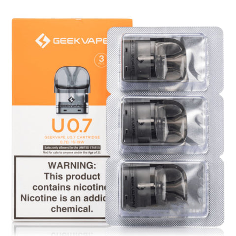 Shop Geekvape U Replacement Pods - 3pack - Geekvape U Replacement Pods - 3pack - Vape Blaze