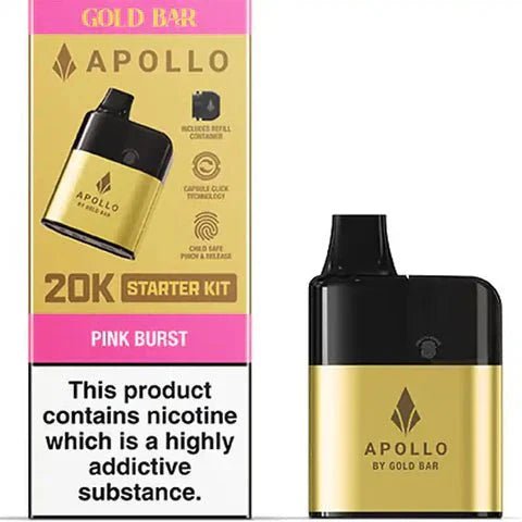 Shop Gold Bar Apollo 20K Disposable Vape Pod Kit - Gold Bar Apollo 20K Disposable Vape Pod Kit - #Simbavapeswholesale# - Vape Blaze