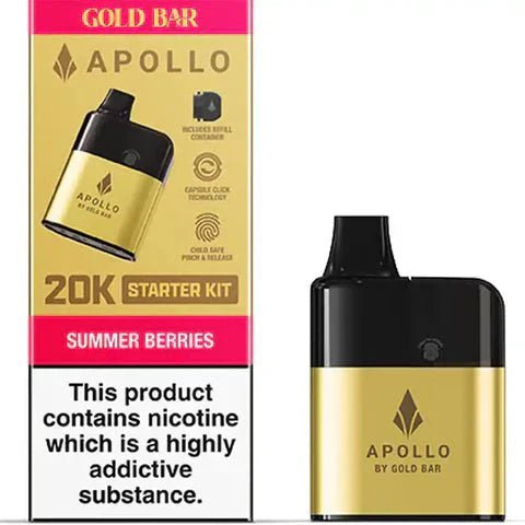 Shop Gold Bar Apollo 20K Disposable Vape Pod Kit - Gold Bar Apollo 20K Disposable Vape Pod Kit - #Simbavapeswholesale# - Vape Blaze