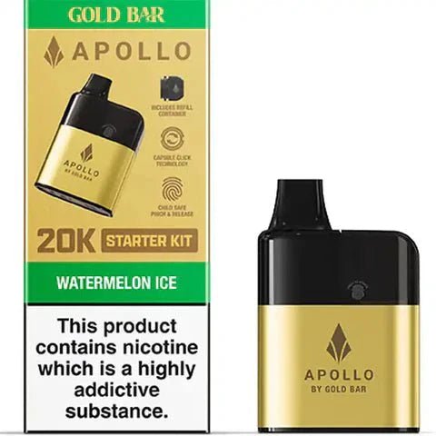 Shop Gold Bar Apollo 20K Disposable Vape Pod Kit - Gold Bar Apollo 20K Disposable Vape Pod Kit - #Simbavapeswholesale# - Vape Blaze
