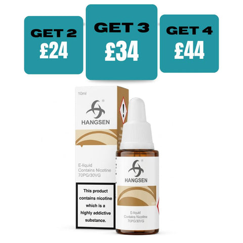 Shop Hangsen 10ml E-Liquids - Box of 10 - Hangsen 10ml E-Liquids - Box of 10 - Vape Blaze