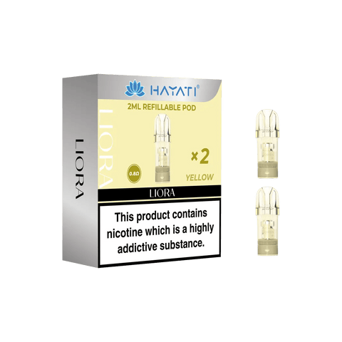 Shop Hayati Liora Refilleable Replacement Pods Pack of 2 - Hayati Liora Refilleable Replacement Pods Pack of 2 - Vape Blaze