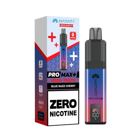 Shop Hayati Pro Max + 6000 Prefilled Pod Vape Kit Zero Nicotine - Hayati Pro Max + 6000 Prefilled Pod Vape Kit Zero Nicotine - Vape Blaze