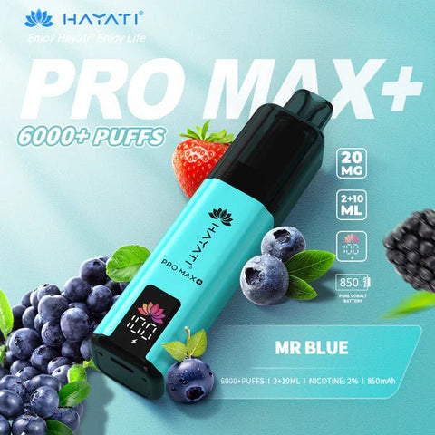 Shop Hayati Pro Max 6000+ Puffs Disposable Vape - Hayati Pro Max 6000+ Puffs Disposable Vape - Vape Blaze