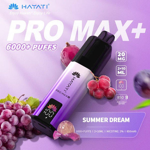 Shop Hayati Pro Max 6000+ Puffs Disposable Vape - Hayati Pro Max 6000+ Puffs Disposable Vape - Vape Blaze