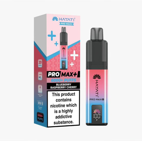Shop Hayati Pro Max+ 6000 Puffs Prefilled Kit - Box of 5 - Hayati Pro Max+ 6000 Puffs Prefilled Kit - Box of 5 - Vape Blaze