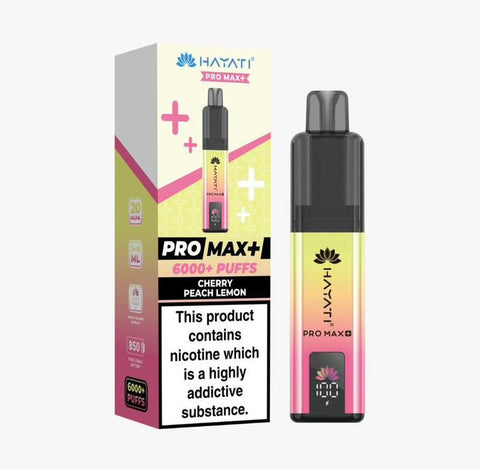 Shop Hayati Pro Max+ 6000 Puffs Prefilled Kit - Box of 5 - Hayati Pro Max+ 6000 Puffs Prefilled Kit - Box of 5 - Vape Blaze