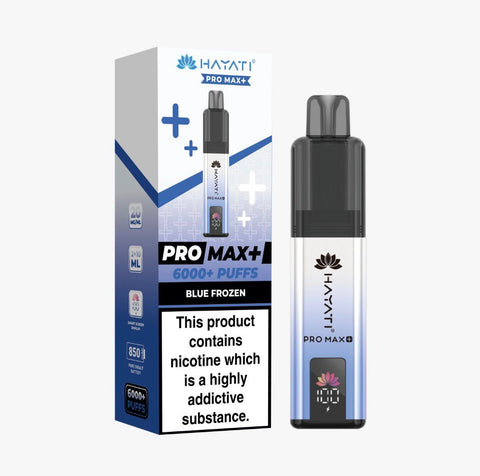 Shop Hayati Pro Max+ 6000 Puffs Prefilled Kit - Box of 5 - Hayati Pro Max+ 6000 Puffs Prefilled Kit - Box of 5 - Vape Blaze
