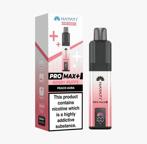Shop Hayati Pro Max+ 6000 Puffs Prefilled Kit - Box of 5 - Hayati Pro Max+ 6000 Puffs Prefilled Kit - Box of 5 - Vape Blaze