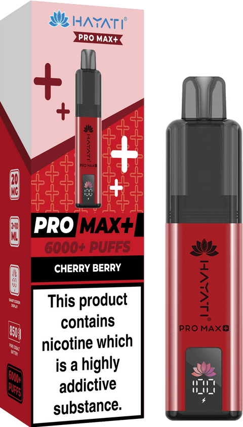 Shop Hayati Pro Max+ 6000 Puffs Prefilled Kit - Box of 5 - Hayati Pro Max+ 6000 Puffs Vape Kit Box of 10 - Hayati Pro Max+ 6000 Puffs Vape Kit Box of 10 - Direct Vape Wholesale - Vape Blaze