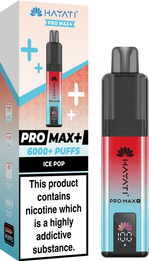 Shop Hayati Pro Max+ 6000 Puffs Prefilled Kit - Box of 5 - Hayati Pro Max+ 6000 Puffs Vape Kit Box of 10 - Hayati Pro Max+ 6000 Puffs Vape Kit Box of 10 - Direct Vape Wholesale - Vape Blaze