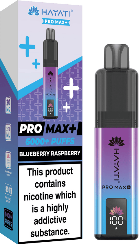 Shop Hayati Pro Max+ 6000 Puffs Prefilled Kit - Box of 5 - Hayati Pro Max+ 6000 Puffs Vape Kit Box of 10 - Hayati Pro Max+ 6000 Puffs Vape Kit Box of 10 - Direct Vape Wholesale - Vape Blaze
