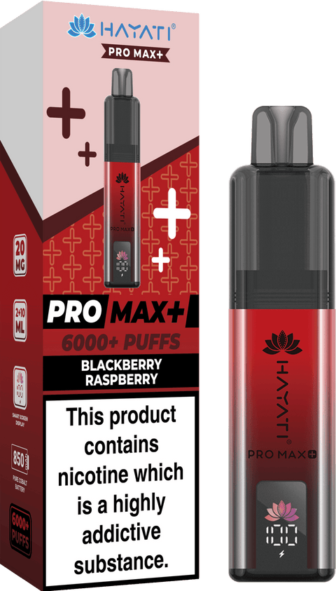Shop Hayati Pro Max+ 6000 Puffs Prefilled Kit - Box of 5 - Hayati Pro Max+ 6000 Puffs Vape Kit Box of 10 - Hayati Pro Max+ 6000 Puffs Vape Kit Box of 10 - Direct Vape Wholesale - Vape Blaze