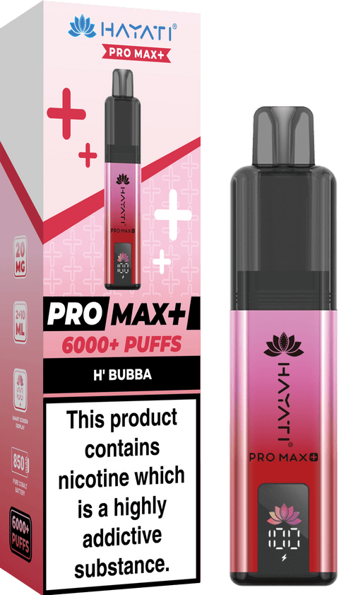 Shop Hayati Pro Max+ 6000 Puffs Prefilled Kit - Box of 5 - Hayati Pro Max+ 6000 Puffs Vape Kit Box of 10 - Hayati Pro Max+ 6000 Puffs Vape Kit Box of 10 - Direct Vape Wholesale - Vape Blaze