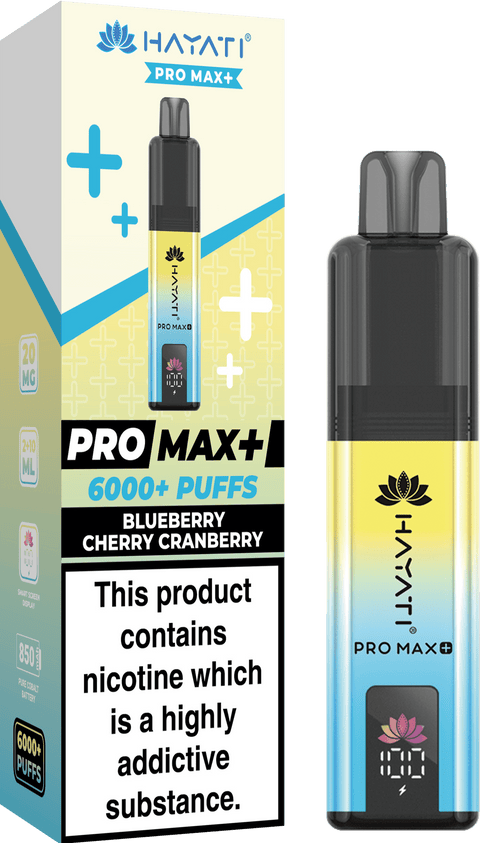 Shop Hayati Pro Max+ 6000 Puffs Prefilled Kit - Box of 5 - Hayati Pro Max+ 6000 Puffs Vape Kit Box of 10 - Hayati Pro Max+ 6000 Puffs Vape Kit Box of 10 - Direct Vape Wholesale - Vape Blaze