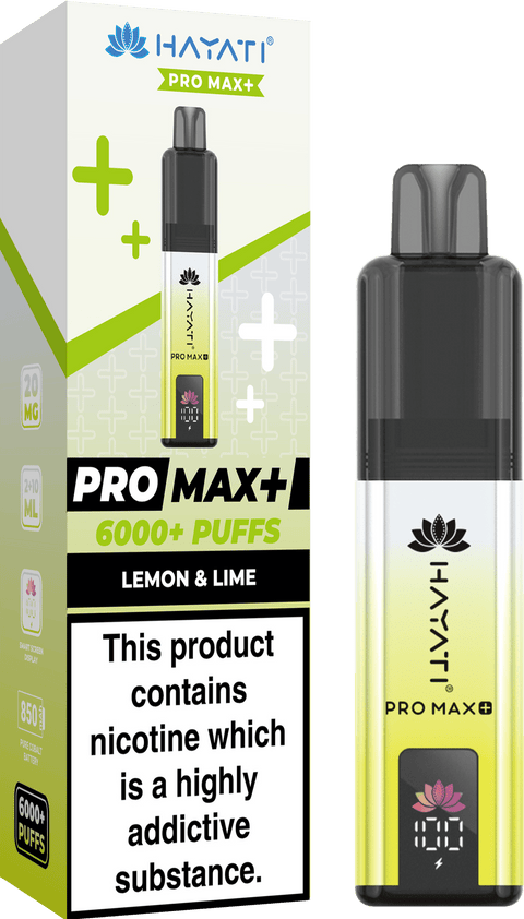 Shop Hayati Pro Max+ 6000 Puffs Prefilled Kit - Box of 5 - Hayati Pro Max+ 6000 Puffs Vape Kit Box of 10 - Hayati Pro Max+ 6000 Puffs Vape Kit Box of 10 - Direct Vape Wholesale - Vape Blaze