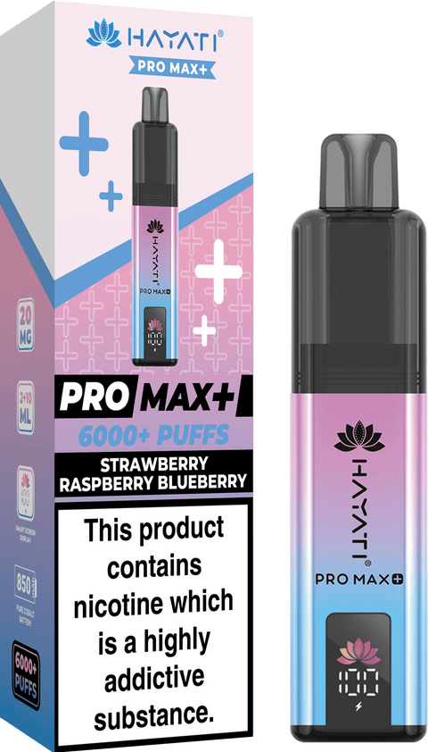 Shop Hayati Pro Max+ 6000 Puffs Prefilled Kit - Box of 5 - Hayati Pro Max+ 6000 Puffs Vape Kit Box of 10 - Hayati Pro Max+ 6000 Puffs Vape Kit Box of 10 - Hayati Pro Max+ 6000 Puffs Vape Kit Box of 10 - Direct Vape Wholesale - Direct Vape Wholesale - Vape Blaze