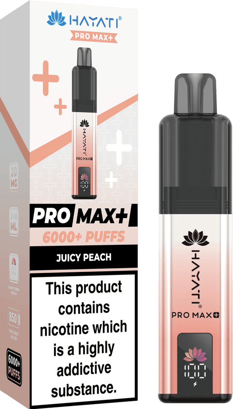 Shop Hayati Pro Max+ 6000 Puffs Prefilled Kit - Box of 5 - Hayati Pro Max+ 6000 Puffs Vape Kit Box of 10 - Hayati Pro Max+ 6000 Puffs Vape Kit Box of 10 - Direct Vape Wholesale - Vape Blaze