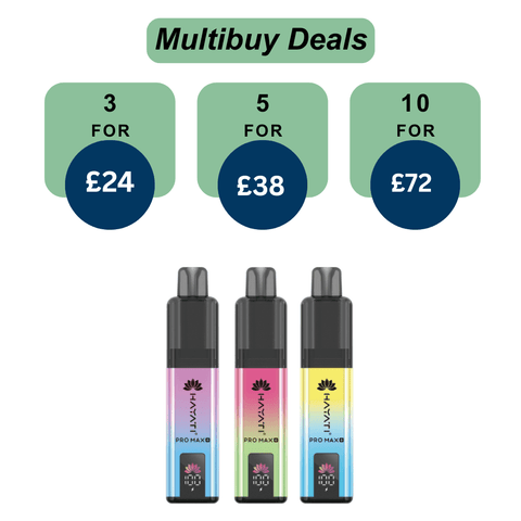 Shop Hayati Pro Max 6000+ Puffs Prefilled pod kit - Hayati Pro Max 6000+ Puffs Prefilled pod kit - Vape Blaze