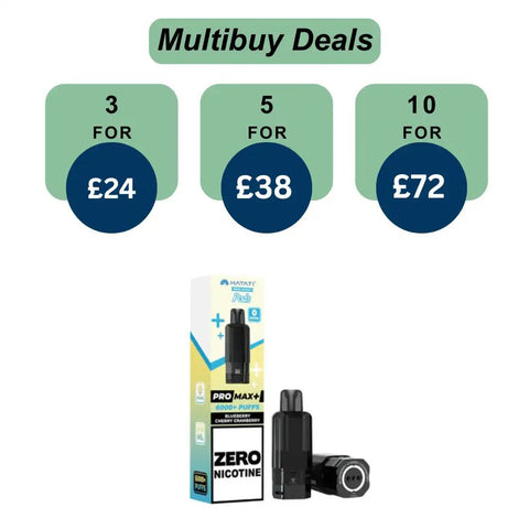 Shop Hayati Pro Max Plus 6000 Prefilled Pod Zero Nicotine - Hayati Pro Max Plus 6000 Prefilled Pod Zero Nicotine - Vape Blaze
