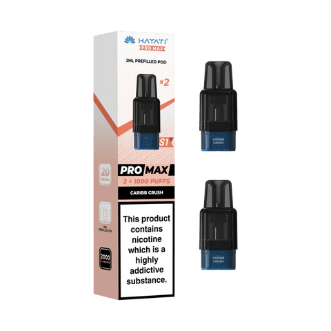 Shop Hayati Pro Max S1 1000+ Prefilled Pods - Box 10 - Hayati Pro Max S1 1000+ Prefilled Pods - Box 10 - Vape Blaze