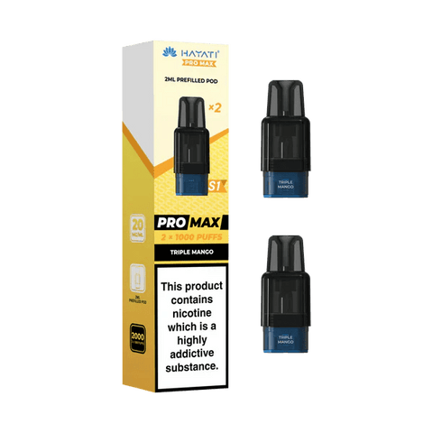 Shop Hayati Pro Max S1 1000+ Prefilled Pods - Box 10 - Hayati Pro Max S1 1000+ Prefilled Pods - Box 10 - Vape Blaze