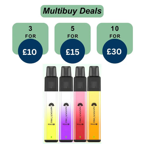 Shop Hayati Pro Max S1 1000+ Puff Pre - Filled Pod Kit - Hayati Pro Max S1 1000+ Puff Pre - Filled Pod Kit - Vape Blaze