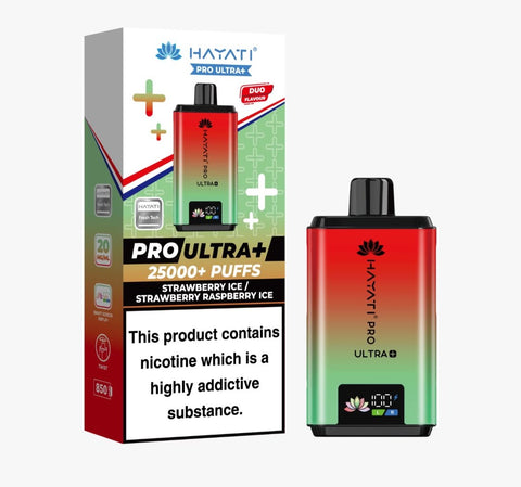 Shop Hayati Pro Ultra Plus 25000 Puffs Pre filled Pod Kit - £10.99 or 3 for £30 - Hayati Pro Ultra Plus 25000 Puffs Pre filled Pod Kit - £10.99 or 3 for £30 - Vape Blaze