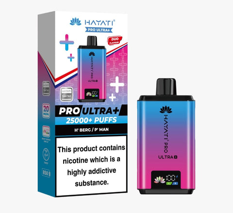 Shop Hayati Pro Ultra Plus 25000 Puffs Pre filled Pod Kit - £10.99 or 3 for £30 - Hayati Pro Ultra Plus 25000 Puffs Pre filled Pod Kit - £10.99 or 3 for £30 - Vape Blaze