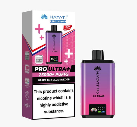 Shop Hayati Pro Ultra Plus 25000 Puffs Pre filled Pod Kit - £10.99 or 3 for £30 - Hayati Pro Ultra Plus 25000 Puffs Pre filled Pod Kit - £10.99 or 3 for £30 - Vape Blaze