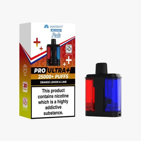 Shop Hayati Pro Ultra Plus 25000 Replacement Pods pack of 5 - Hayati Pro Ultra Plus 25000 Replacement Pods pack of 5 - Vape Blaze