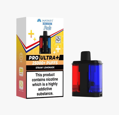 Shop Hayati Pro Ultra Plus 25000 Replacement Pods pack of 5 - Hayati Pro Ultra Plus 25000 Replacement Pods pack of 5 - Vape Blaze