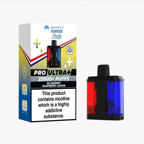 Shop Hayati Pro Ultra Plus 25000 Replacement Pods pack of 5 - Hayati Pro Ultra Plus 25000 Replacement Pods pack of 5 - Vape Blaze