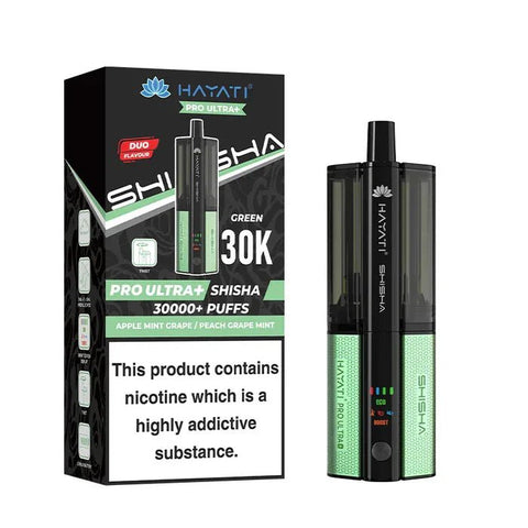 Shop Hayati Pro Ultra Plus Shisha 30K Prefilled Pod Kit l £10.99 l 3 For £30 - Hayati Pro Ultra Plus Shisha 30K Prefilled Pod Kit l £10.99 l 3 For £30 - Vape Blaze